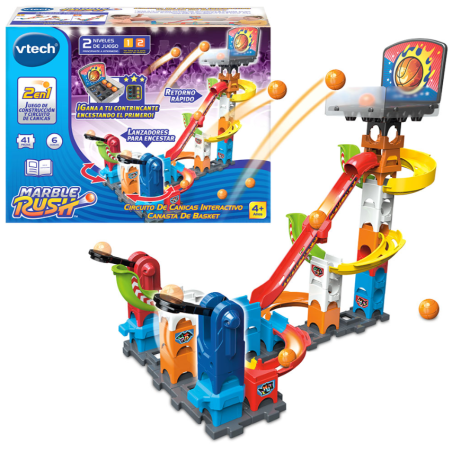 Marble Rush Circuito Canasta Basket De Vtech