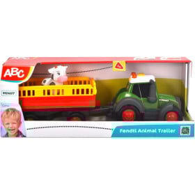 ABC Tractor Fendt Trailer Animales 30 Cm 2