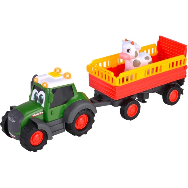 ABC Tractor Fendt Trailer Animales 30 Cm