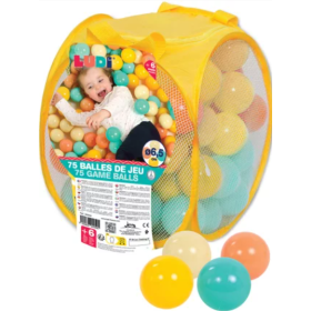 Bolsa 75 Pelotas Colores Mixtos