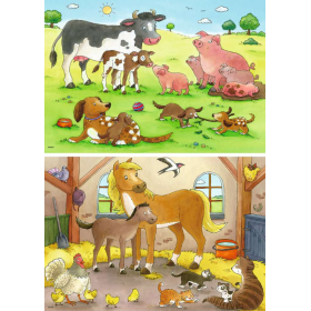 Puzzle Familia Animales De Ravensburger 2