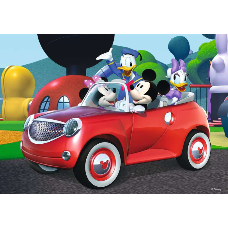 Puzzle 2x12 Pzs Mickey & Minnie