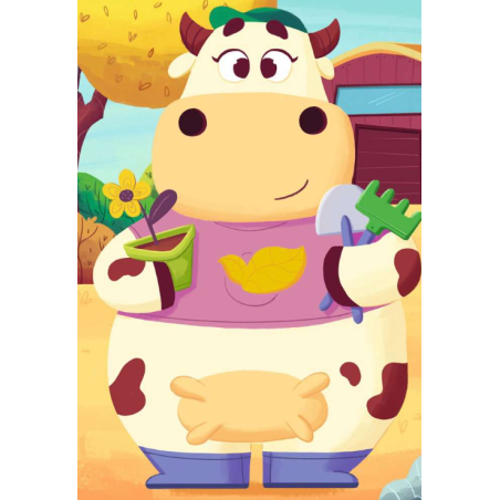 Puzzle Mix & Match Mis Amigos De La Granja