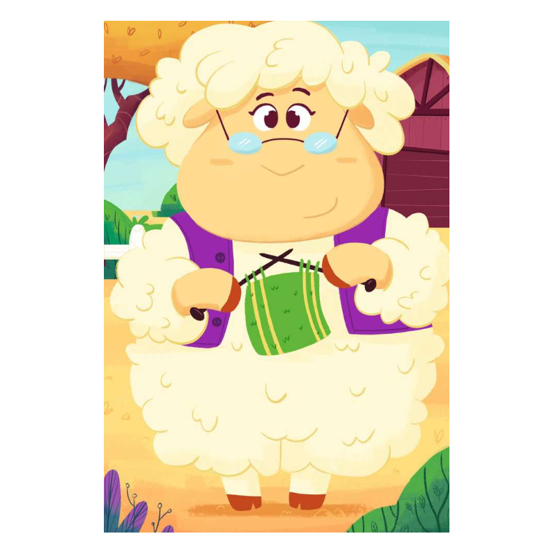 Puzzle Mix & Match Mis Amigos De La Granja