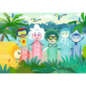 Puzzle Gigante Tmeteo Heroes De Ravensburger 2