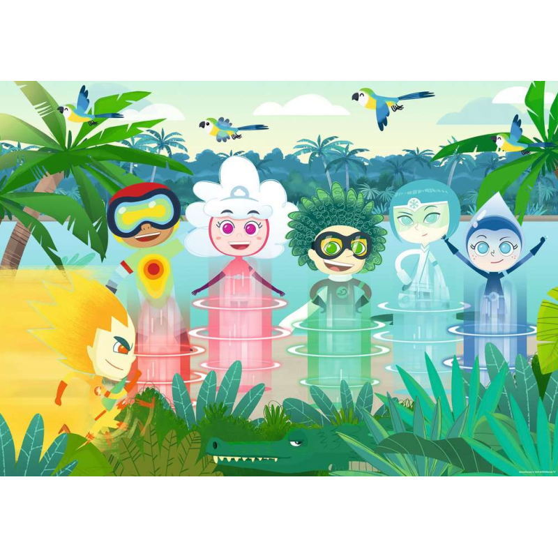 Puzzle Gigante Tmeteo Heroes