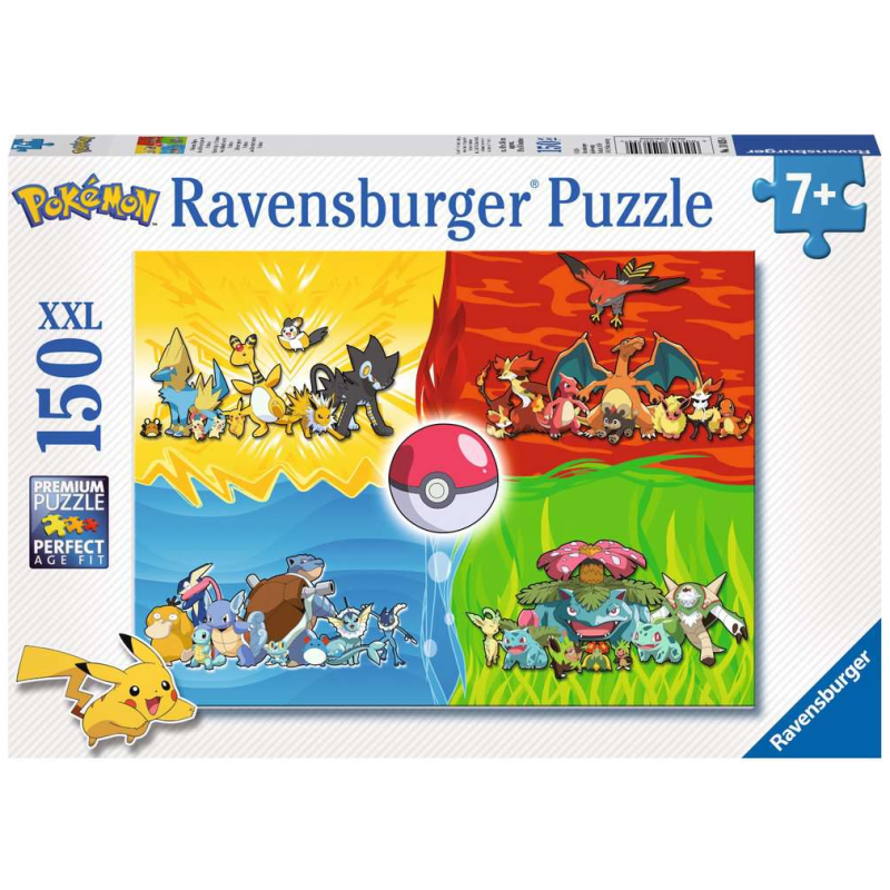 Puzzle Pokemon Typen De Ravensburger