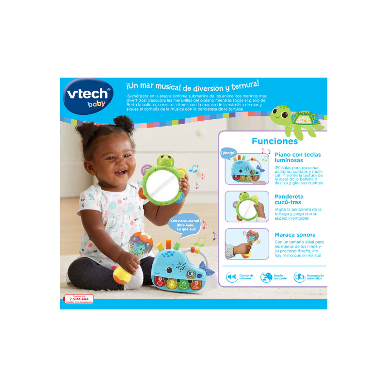 Set Musical Berta La Ballena