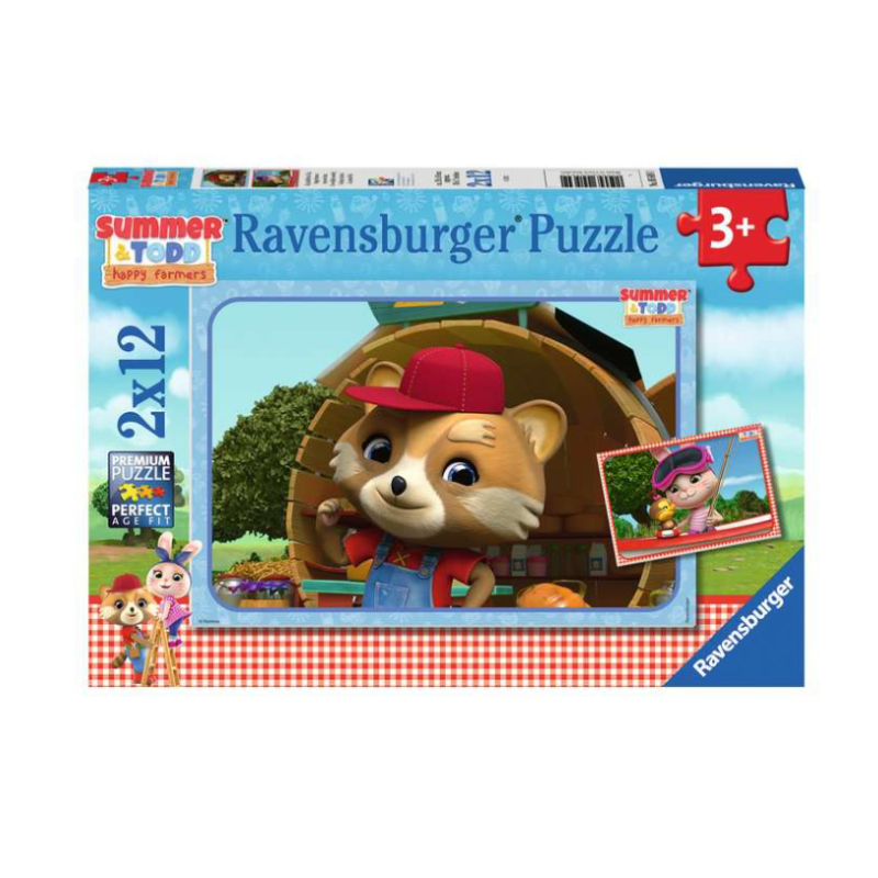 Puzzle Summer & Todd 2x12 Pzs De Ravensburger