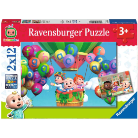 Puzzle Cocomelon 2x12 Pzs De Ravensburger