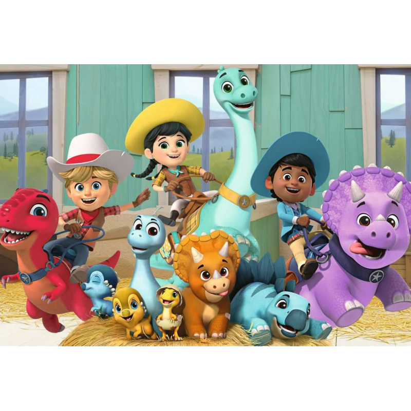 Puzzle Dino Ranch 2x24 Pzs