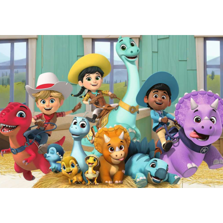 Puzzle Dino Ranch 2x24 Pzs