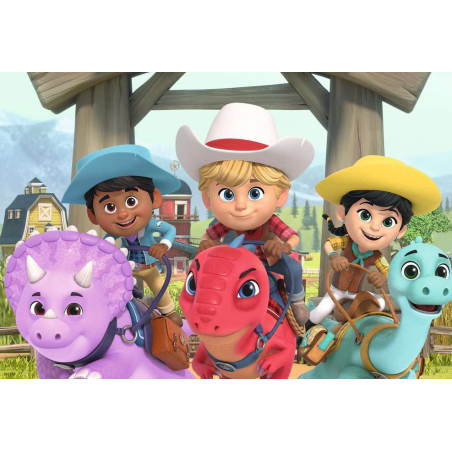 Puzzle Dino Ranch 2x24 Pzs