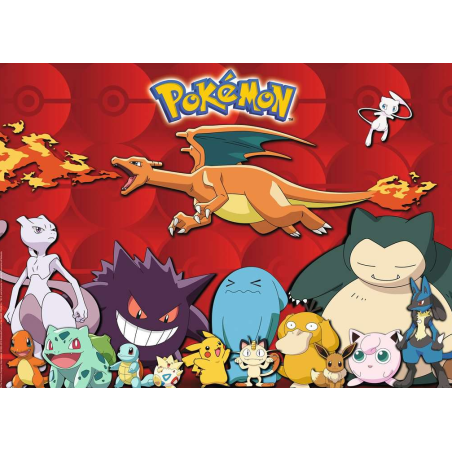 Puzzle Pokemon Xxl 100 Pzs