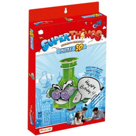 Puzzle 3D Superthings Profesor K