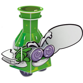 Puzzle 3D Superthings Profesor K 2