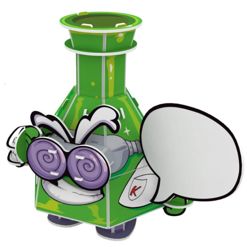 Puzzle 3D Superthings Profesor K