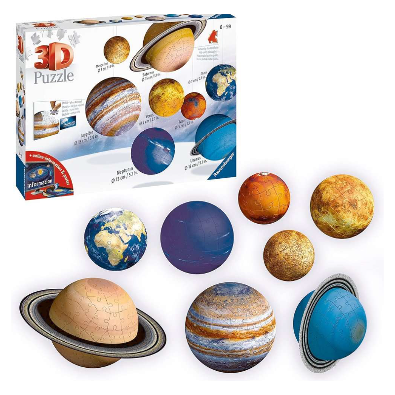 Puzzle El Sistema Planetario De Ravensburger