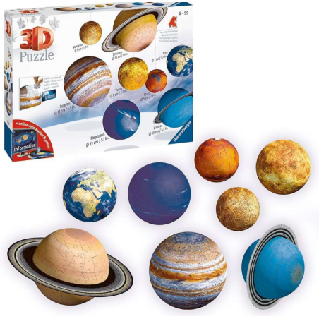 Puzzle El Sistema Planetario De Ravensburger