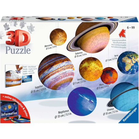 Puzzle El Sistema Planetario