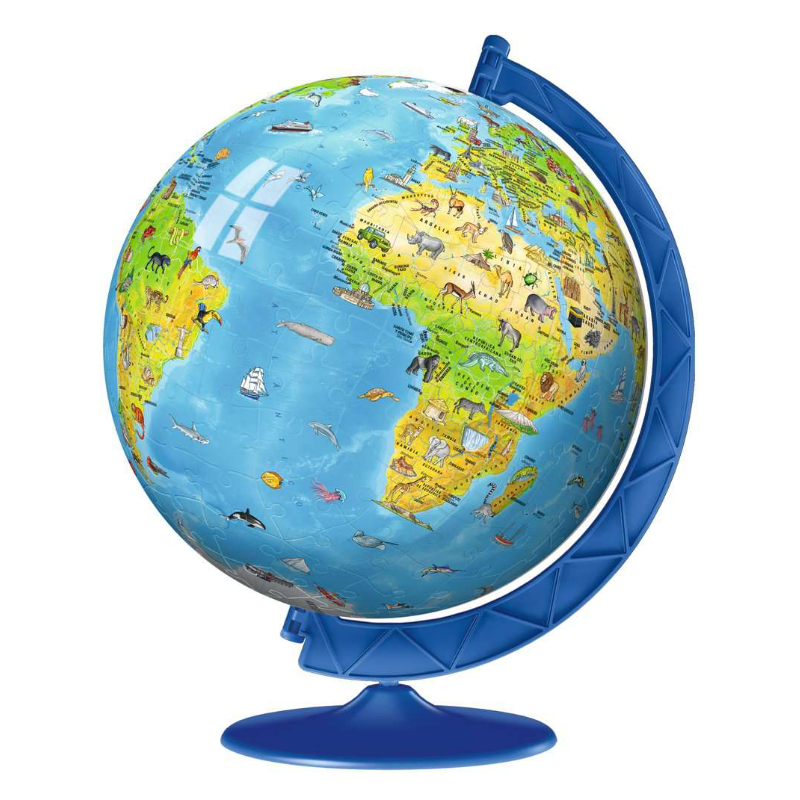 Puzzle 3D Globo Terraqueo Nueva Edicion 108 Pzs
