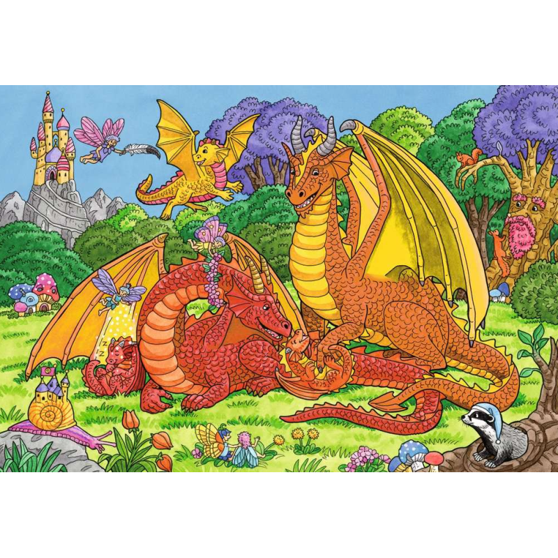 Puzzle Bosque Mágico 2x24 Pzs