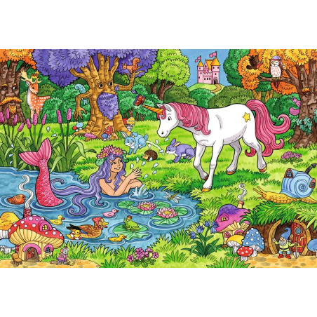 Puzzle Bosque Mágico 2x24 Pzs