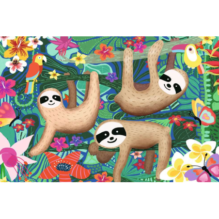 Puzzle Koalas Y Perezosos 2x24 Pzs