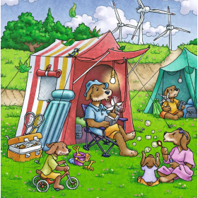 Puzzle Energías Renovables 3x49 Pzs De Ravensburger 2