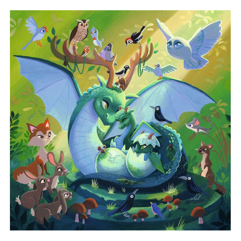 Puzzle Criaturas Fantásticas 3x49 Pzs