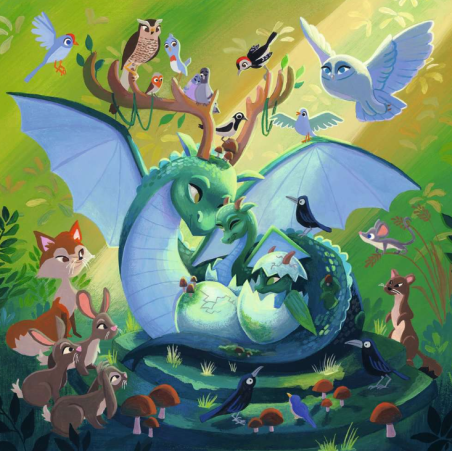 Puzzle Criaturas Fantásticas 3x49 Pzs