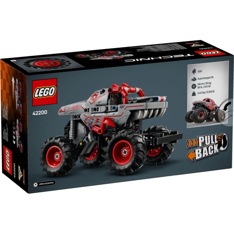 LEGO Technic Monster Jam ThunderROARus con Motor de Carga Manual
