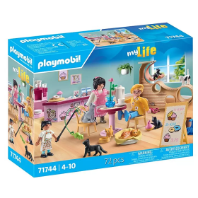 Playmobil Cafetería Para Gatos