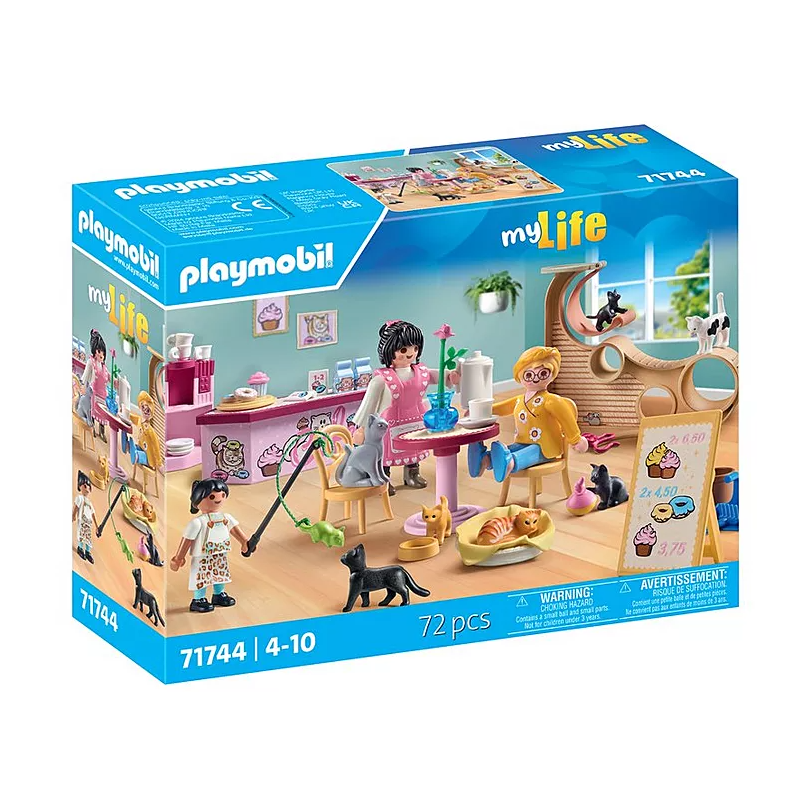 Playmobil Cafetería Para Gatos