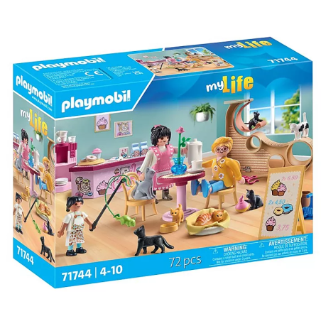Playmobil Cafetería Para Gatos