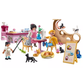 Playmobil Cafetería Para Gatos 2