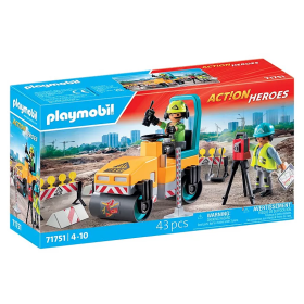 Playmobil Construcción De Carreteras