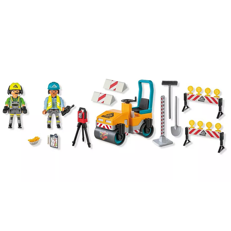 Playmobil Construcción De Carreteras
