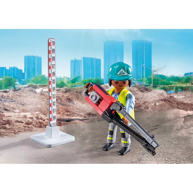 Playmobil Construcción De Carreteras