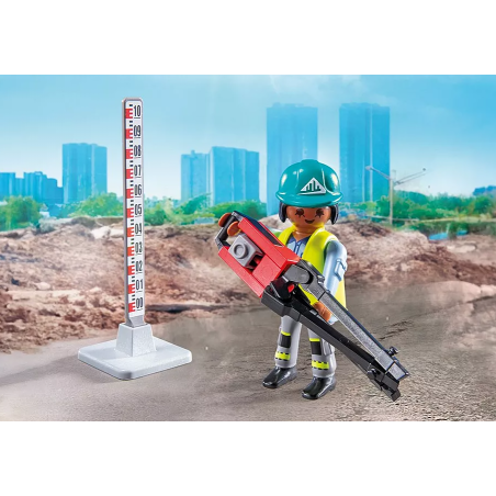 Playmobil Construcción De Carreteras