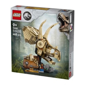 LEGO Jurassic World Fosiles de Dinosaurio Craneo de Triceraptos