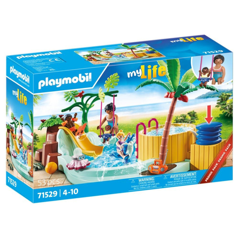 Playmobil Piscina Infantil Con Jacuzzi
