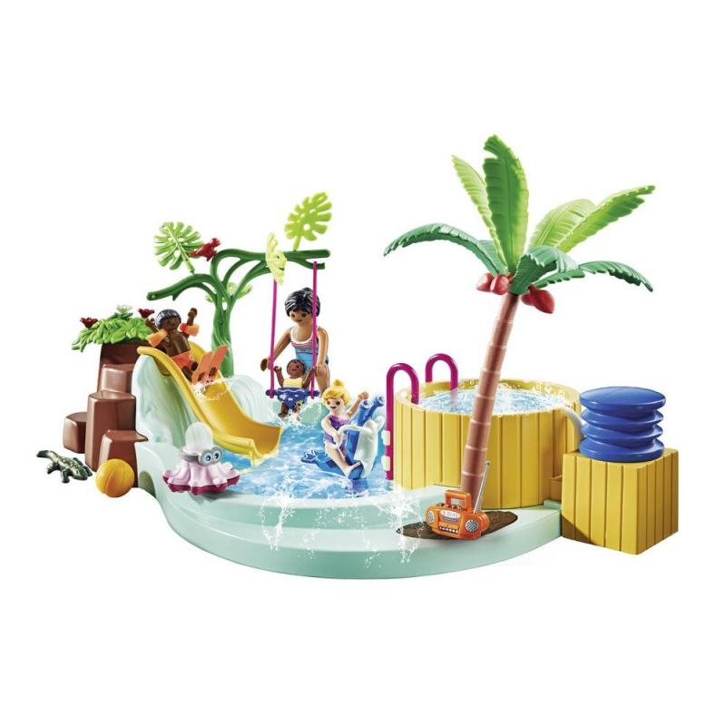 Playmobil Piscina Infantil Con Jacuzzi
