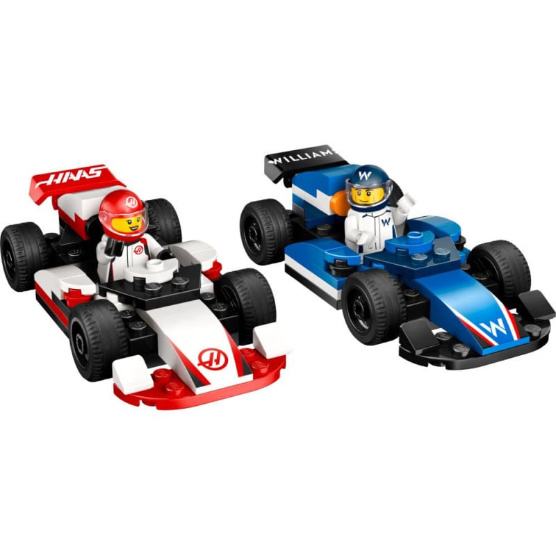 LEGO City Coches de F1 Williams Racing y Haas F1