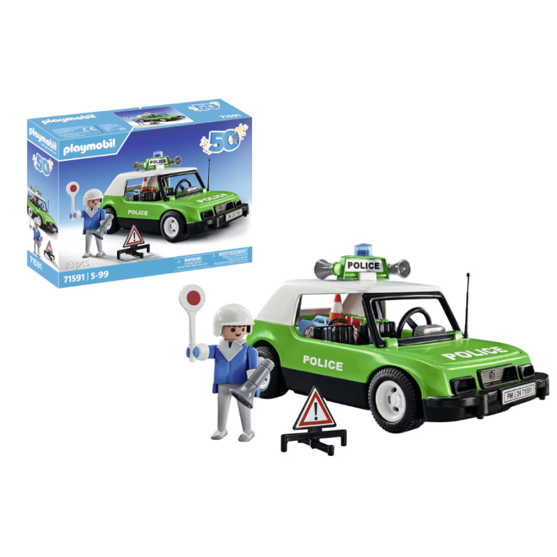 Playmobil Coche De Policía Clásico