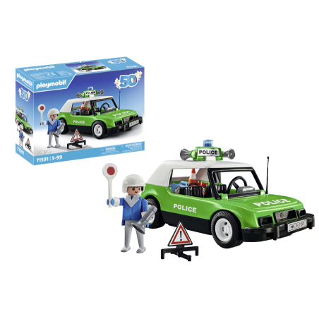 Playmobil Coche De Policía Clásico