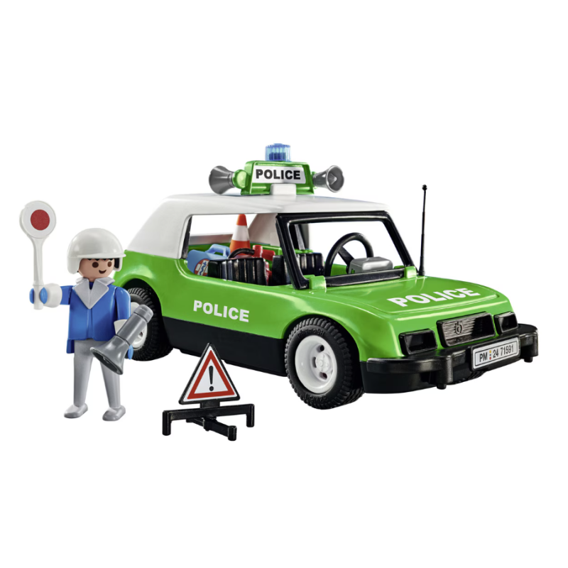 Playmobil Coche De Policía Clásico
