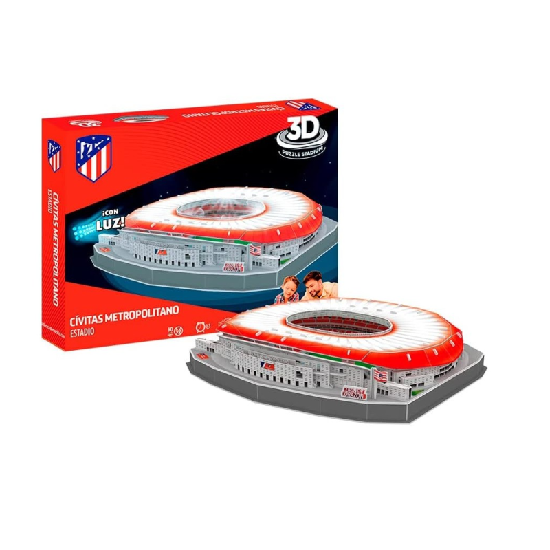 Puzzle 3D Estadio Civitas Metropolitano De Bandai
