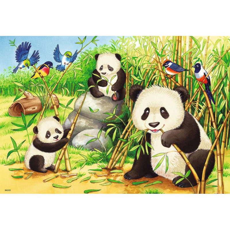 Puzzle Dulce Koala Y Panda 2x24 Pzs