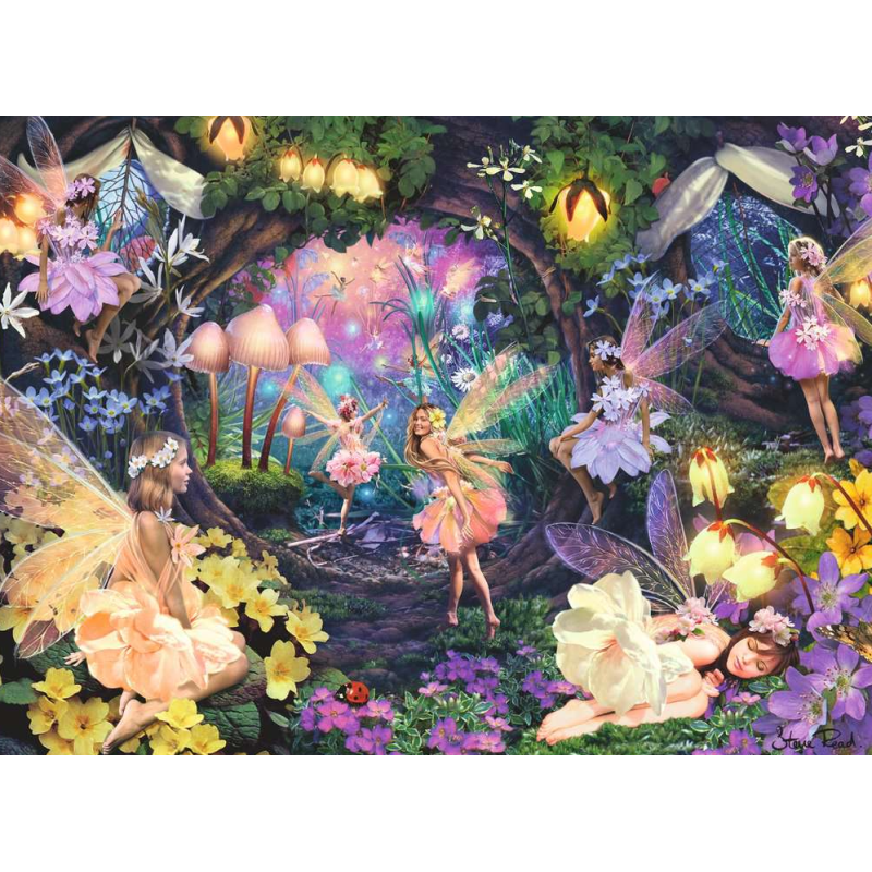 Puzzle El Bosque De Las Hadas 100 Pzs Xxl